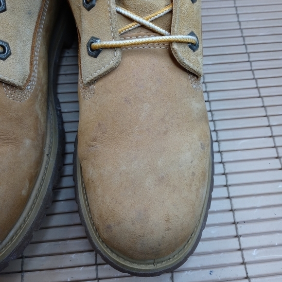 Timberland Women's Premium Auth Teddy Fleece Wheat Nubuck Boots 21689 Sz 10M. To - Picture 4 of 11